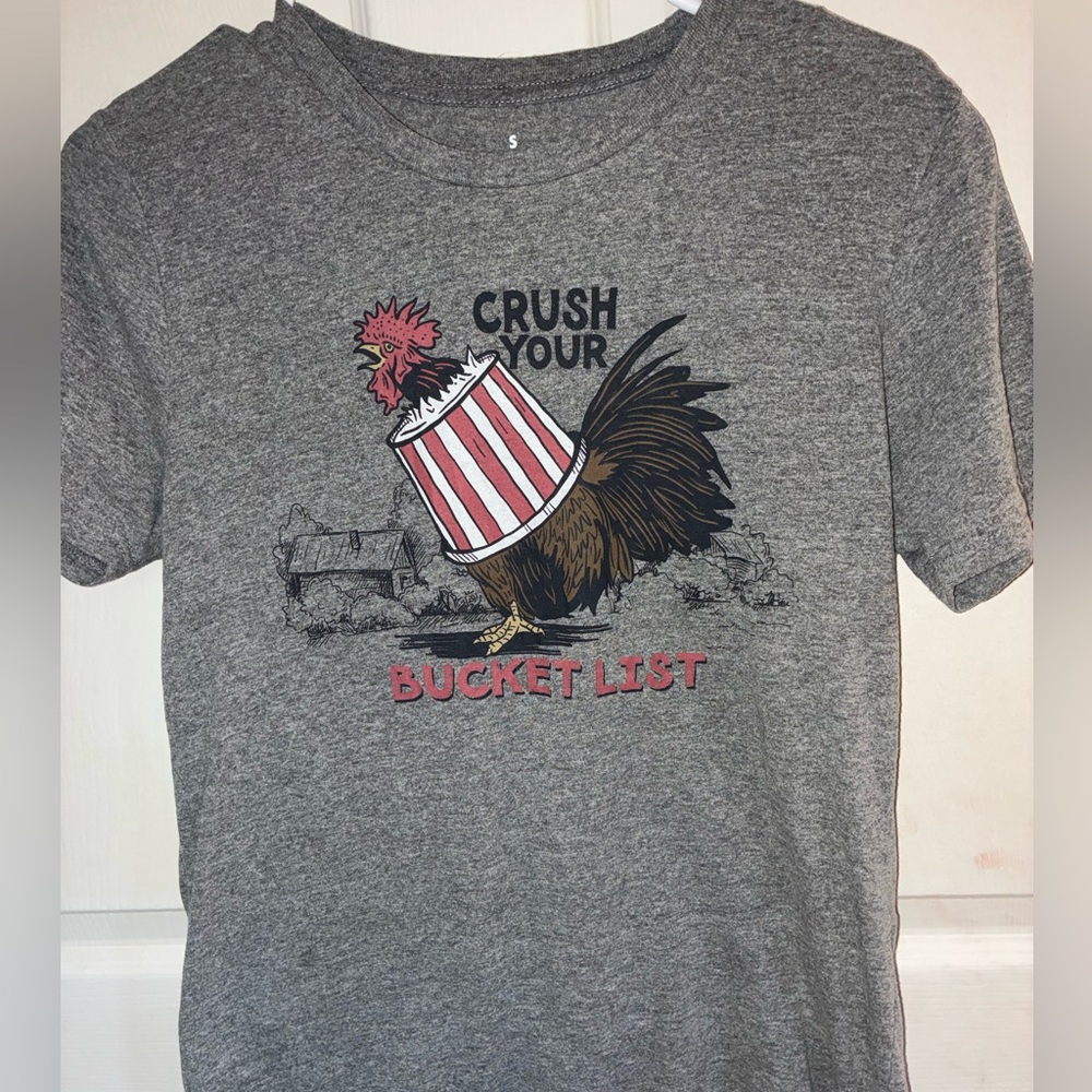 Bucket list crush your 🐓 tee